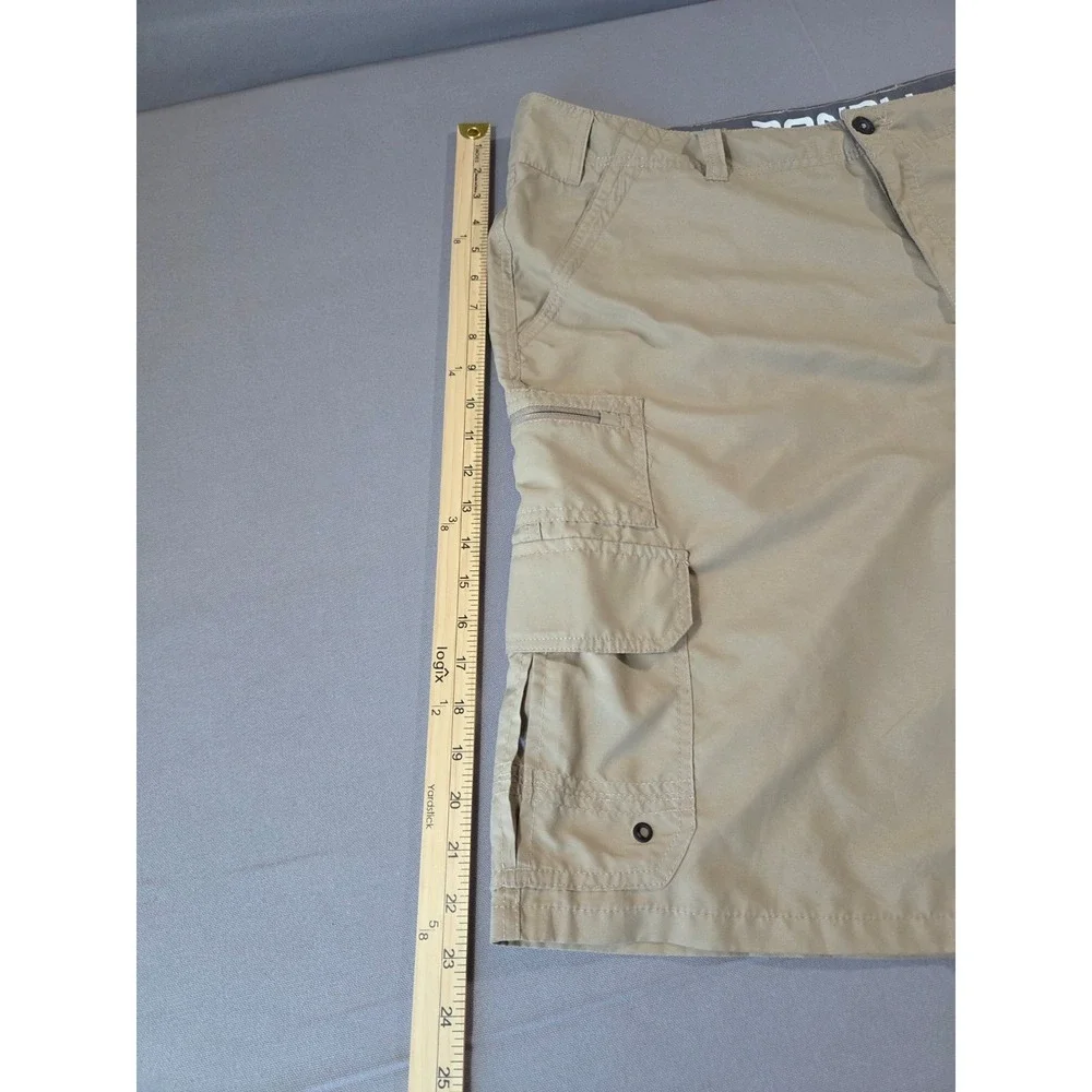 Denali Shorts Mens 40 Khaki Cargo Utility Outdoor Hiking Tactical Performance